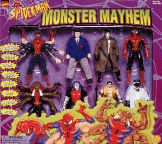 Spider Man Monster Mayhem Exclusive 8 pack of 6" figures Toys & Games