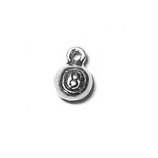 Eight Ball 3D Charm [Jewelry] Clothing