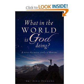 What in the World Is God Doing? Dino Pedrone 9781607919551 Books
