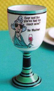 Hallmark Maxine MAX9008 Ne Meither Wine Glass Kitchen & Dining