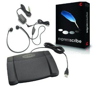 Express Scribe Transcription Foot Pedal Bundle  Other Products  