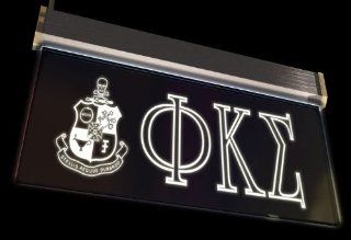 Phi Kappa Sigma Crest Neon Sign  Yard Signs  Patio, Lawn & Garden