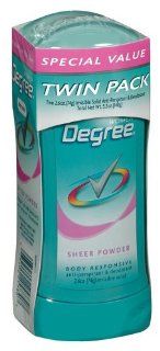 Degree Anti Perspirant & Deodorant Invisible Solid, Sheer Powder, 2.6 Ounce Sticks in 2 Count Packages (Pack of 6) Health & Personal Care