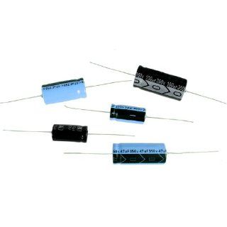 Axial Lead Electrolytic Capacitor (For Audio, Guitar Amplification, Antique Radios, Etc.) 4.7uF   350V