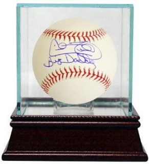 Cecil Fielder signed Official Major League Baseball Big Daddy w Glass Case Detroit Tigers Sports Collectibles