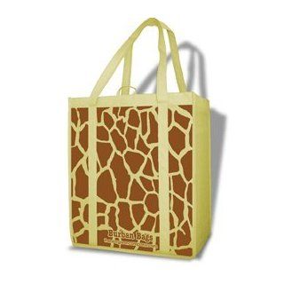 Earth Day Sale Burban Bags Reusable Grocery Shopping Bags Giraffe Print  