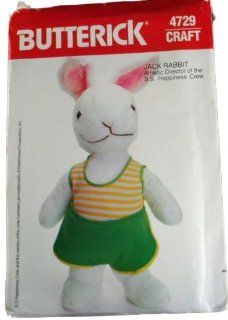 Butterick 4729 Sewing Pattern Jack Rabbit Athletic Director of the S.S. Happiness Crew Size one