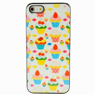 lovely cakes Maffin luminous effect fluorescent glow in the dark Effect Back Cover Heavy duty for iPhone 5 5G 5S & free LCD Film Gift Cell Phones & Accessories