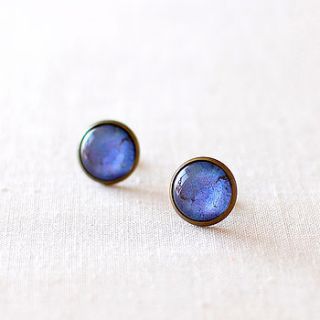 lapis lazuli earrings by juju treasures