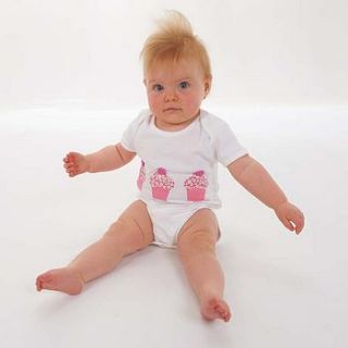 three cupcake bodysuit by jack and ava