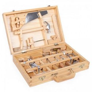 large wooden tool box set by little ella james