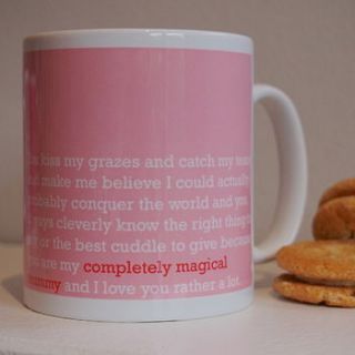 'completely magical mummy' mug by the right lines