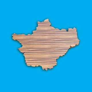 cheshire county shaped chopping board by county choppers