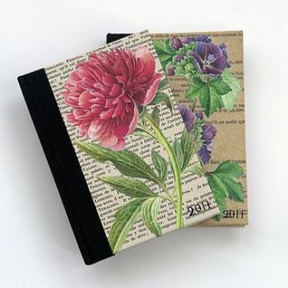 la belle fleur a6 vintage 2011 diary by the aviary