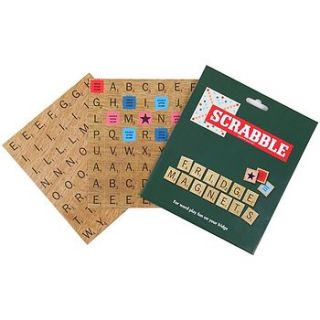 scrabble fridge magnets by kiki's gifts and homeware