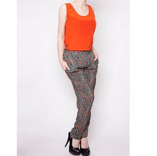 viola relaxed fit silk trousers by silklis