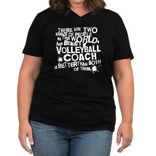 Volleyball Coach (Funny) Gift Womens Plus Size V  by funnytwopeople