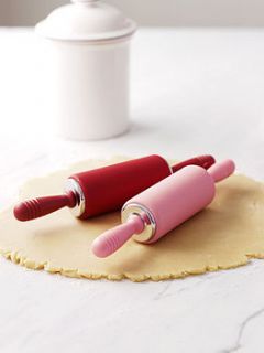 child's silicone rolling pin by cookie crumbles