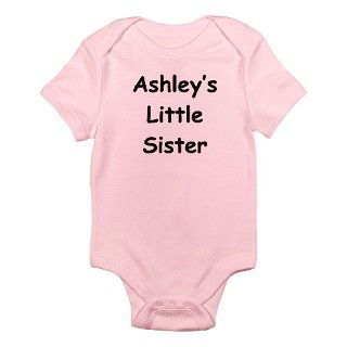 Ashleys Little Sister Baby Body Suit by biggeekdaddy
