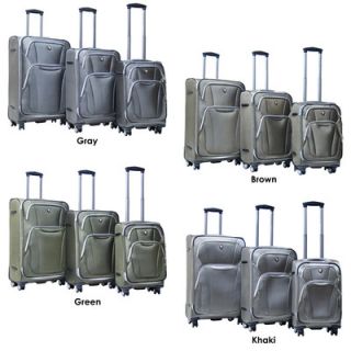 CalPak Dawson 3 Piece Expandable Luggage Set