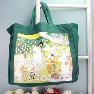 dangerous journey moomin shopper bag by lisa angel homeware and gifts