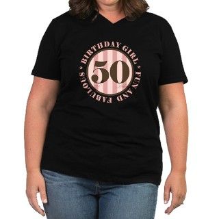 Fun & Fabulous 50th Birthday Womens Plus Size V N by birthdaybashed