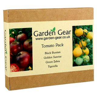 tomato garden seed pack by garden gear