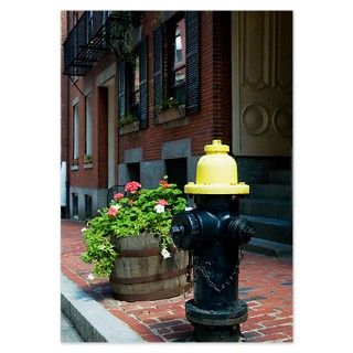 Fire hydrant on a street, Bosto Invitations by ADMIN_CP_GETTY35497297