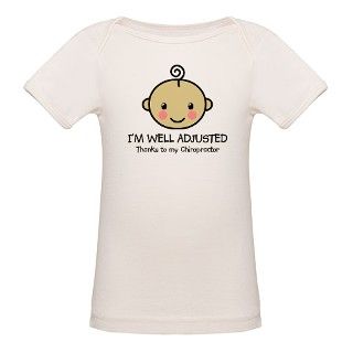 Well Adjusted Baby (Med) Tee by chirobydesign
