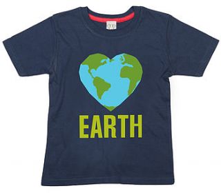 love earth t shirt by little mashers