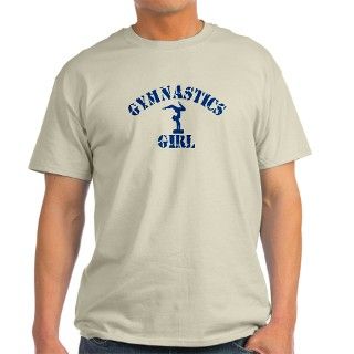 Gymnastics Girl Blue Style T Shirt by republicofsport