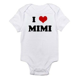 I Love MIMI Infant Bodysuit by customhearts