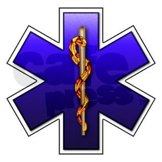 Star of Life(EMS) Keychains by caduceus_psycho