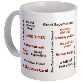 The Novels of Charles Dickens Mug by litquotes33