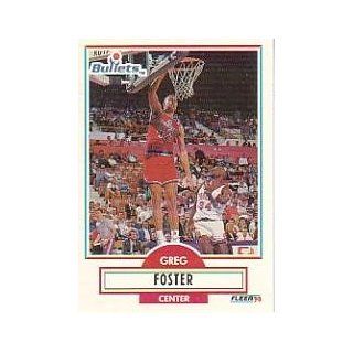 1990 91 Fleer Update #U99 Greg Foster RC Sports Collectibles