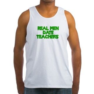 Real Men Date Teachers Mens Tank Top by StellasFun