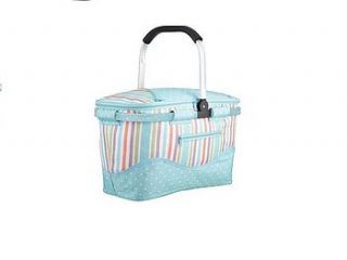 collapsible cool picnic basket by french grey interiors