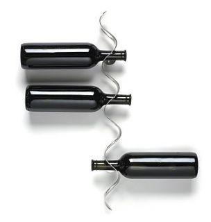 'flow' wine rack by black+blum