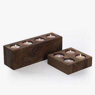 block multi candleholder by simply tabletop