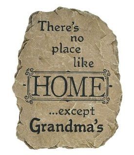 Carson Garden Stepping Stone There's No Place Like Home except Grandma's   Outdoor Decorative Stones