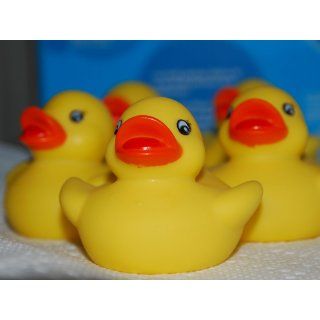 One Dozen (12) Rubber Duck Ducky Duckie Baby Shower Birthday Party Favors Toys & Games
