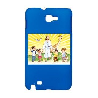 Jesus And Children Galaxy Note Case by chrismaralondrav2
