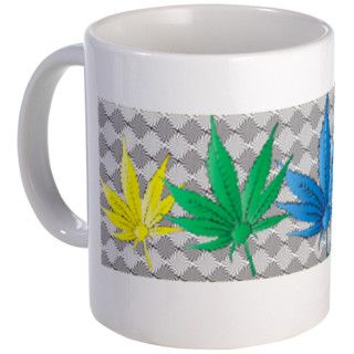 Marijuana Rainbow Mug by Puffpuffpassprop19