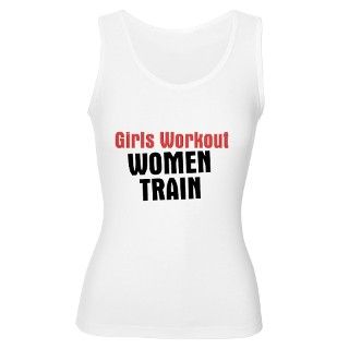 Girls workout women train Womens Tank Top by leanladies