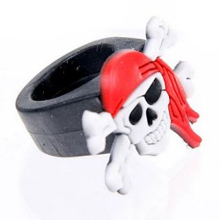 set of four pirate rings by little ella james