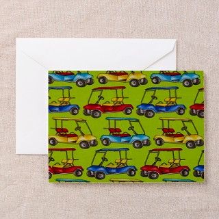 Funny Golf Carts Greeting Card by Admin_CP32368896