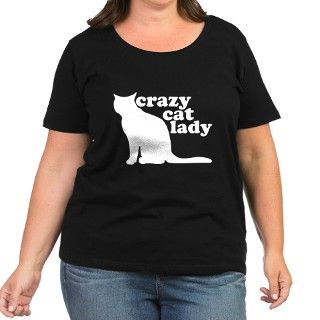 Crazy Cat Lady Plus Size T Shirt by Anabellstar