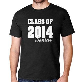 The Class of 2014 (senior) T Shirt by OXgraphics