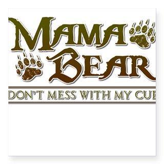 Mama Bear Square Sticker by Admin_CP11900670