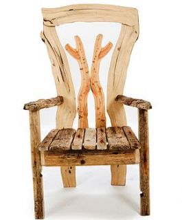 driftwood storyteller's chair by second life